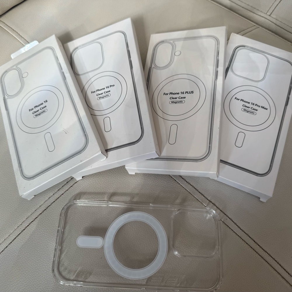 Clear Case for iPhone 16 models
